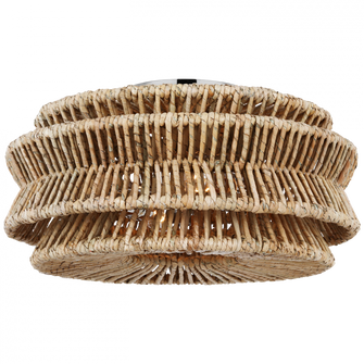 Antigua Large Drum Semi-Flush Mount (279|CHC 4015PN/NAB)