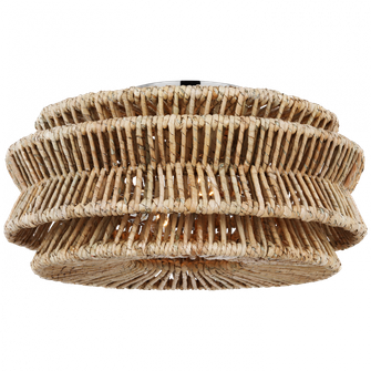 Antigua Large Drum Semi-Flush Mount (279|CHC 4015PN/NAB)