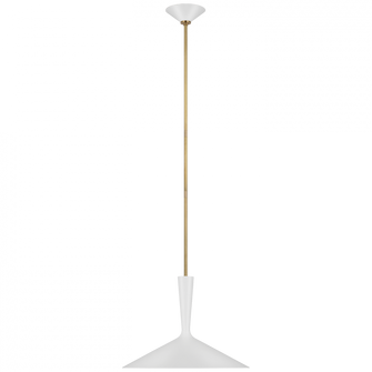 Rosetta Large Pendant (279|ARN 5541WHT/HAB)