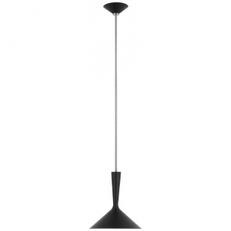 Rosetta Medium Pendant (279|ARN 5540BLK/PN)