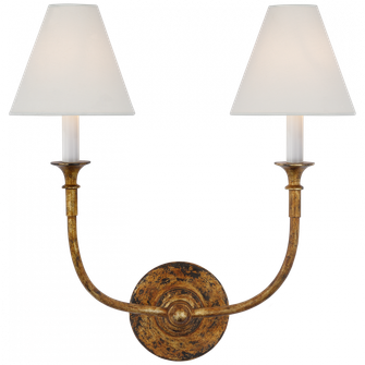 Piaf Double Sconce (279|TOB 2451AG-L)