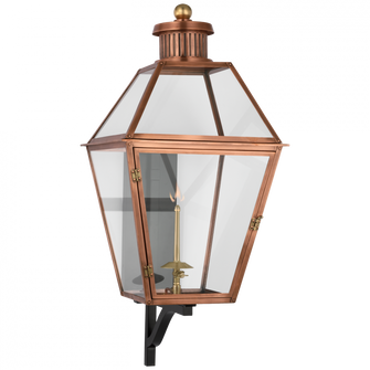 Stratford Large Bracketed Gas Wall Lantern (279|CHO 2456SC-CG)