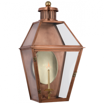 Stratford Medium 3/4 Gas Wall Lantern (279|CHO 2451SC-CG)