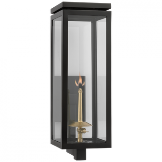 Fresno Medium Bracketed Gas Wall Lantern (279|CHO 2560BLK-CG)