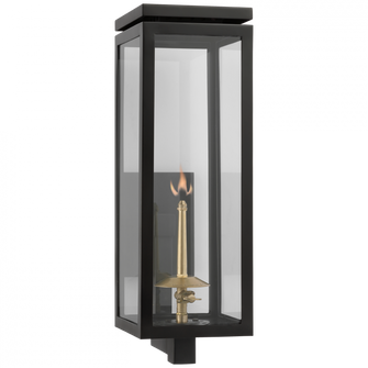 Fresno Medium Bracketed Gas Wall Lantern (279|CHO 2560BLK-CG)