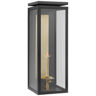 Fresno Large 3/4 Gas Wall Lantern (279|CHO 2551BLK-CG)