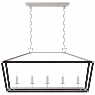 Darlana Medium Rattan Wrapped Linear Lantern (279|CHC 5765PN/BRT)
