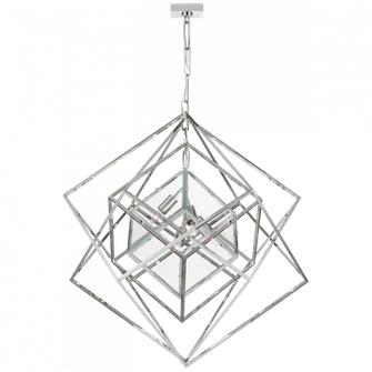 Cubist Medium Chandelier (279|KW 5021PN-CG)