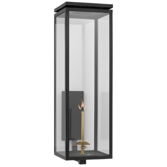 Fresno Grande Bracketed Gas Wall Lantern (279|CHO 2562BLK-CG)