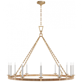 Darlana XL Wrapped Ring Chandelier (279|CHC 5874AB/NRT)