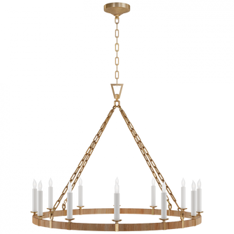 Darlana Large Wrapped Ring Chandelier (279|CHC 5873AB/NRT)