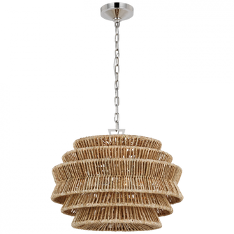 Antigua Small Drum Chandelier (279|CHC 5015PN/NAB)
