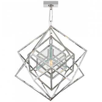 Cubist Small Chandelier (279|KW 5020PN-CG)