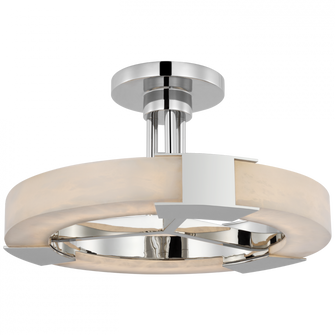 Covet Medium Ring Semi-Flush Mount (279|KW 4142PN/ALB)