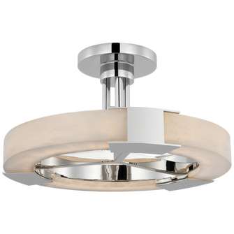 Covet Medium Ring Semi-Flush Mount (279|KW 4142PN/ALB)