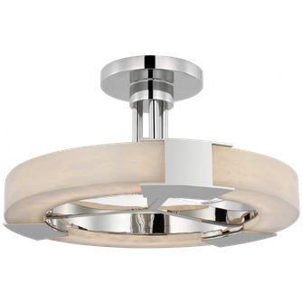 Covet Medium Ring Semi-Flush Mount (279|KW 4142PN/ALB)
