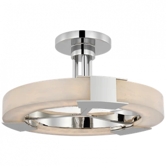 Covet Medium Ring Semi-Flush Mount (279|KW 4142PN/ALB)