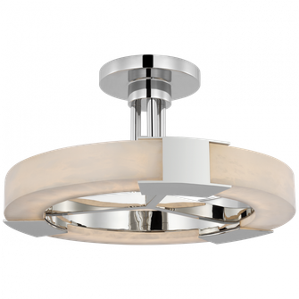 Covet Medium Ring Semi-Flush Mount (279|KW 4142PN/ALB)