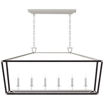 Darlana Large Rattan Wrapped Linear Lantern (279|CHC 5766PN/BRT) Darlana Large Rattan Wrapped Linear Lantern (279|CHC 5766PN/BRT)