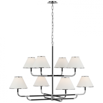 Rigby Grande Two-Tier Chandelier (279|MF 5057PN/EB-L)