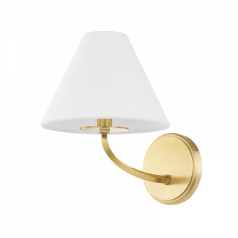 1 LIGHT WALL SCONCE (57|BKO900-AGB)