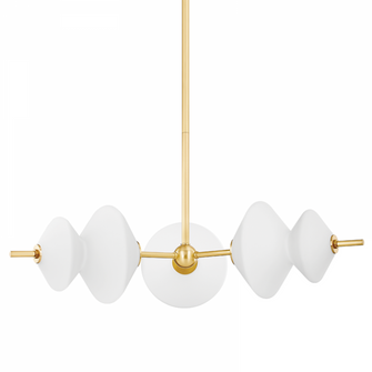 3 LIGHT CHANDELIER (57|7403-AGB)