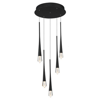 Pierce-Multi-Light Pendant (94|E24225-122BK)