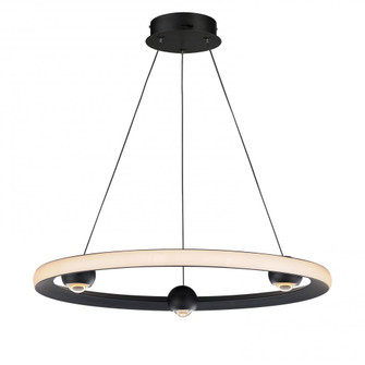 Nodes-Ring Pendant (94|E23512-BK)