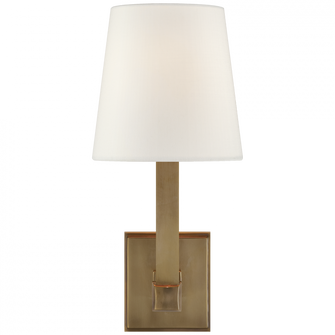 Square Tube Single Sconce (279|SL 2819HAB-L)