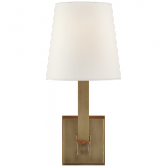 Square Tube Single Sconce (279|SL 2819HAB-L)
