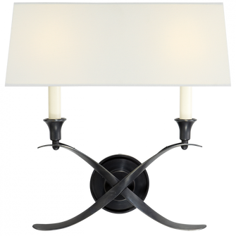 Cross Bouillotte Large Sconce (279|CHD 1191BZ-L)
