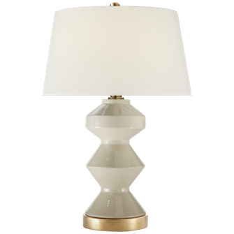 Weller Zig-Zag Table Lamp (279|CHA 8666ICO-L)