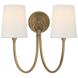 Reed Double Sconce (279|TOB 2126HAB-L)