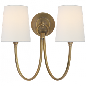 Reed Double Sconce (279|TOB 2126HAB-L)