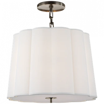 Simple Scallop Large Hanging Shade (279|BBL 5015BZ-L)