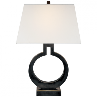 Ring Form Small Table Lamp (279|CHA 8969BZ-L)