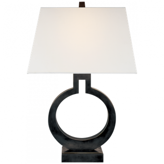 Ring Form Small Table Lamp (279|CHA 8969BZ-L)