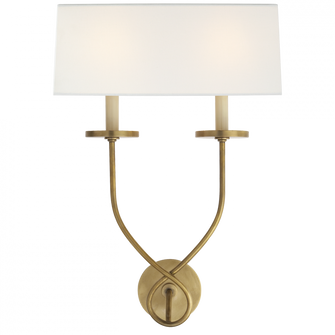 Symmetric Twist Double Sconce (279|CHD 1612AB-L)