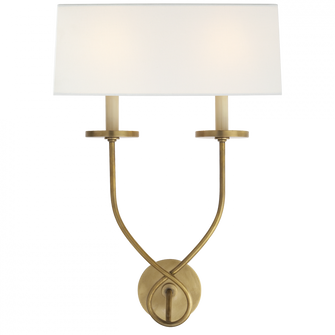 Symmetric Twist Double Sconce (279|CHD 1612AB-L)
