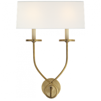 Symmetric Twist Double Sconce (279|CHD 1612AB-L)