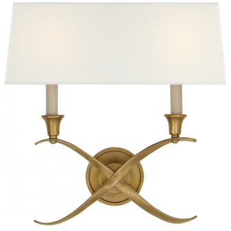 Cross Bouillotte Large Sconce (279|CHD 1191AB-L)