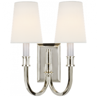 Modern Library Double Sconce (279|TOB 2328PN-L)