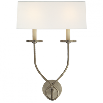 Symmetric Twist Double Sconce (279|CHD 1612AN-L)