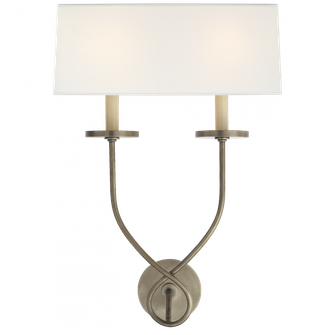 Symmetric Twist Double Sconce (279|CHD 1612AN-L)