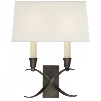 Cross Bouillotte Small Sconce (279|CHD 1190BZ-L)