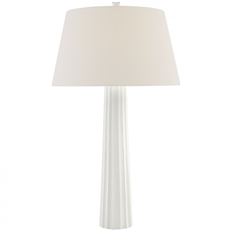 Fluted Spire Large Table Lamp (279|CHA 8906WHT-L)