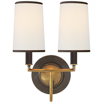 Elkins Double Sconce (279|TOB 2068BZ/HAB-L/BT)