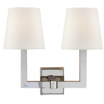 Square Tube Double Sconce (279|SL 2820PN-L)
