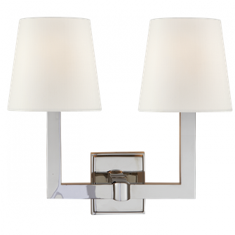 Square Tube Double Sconce (279|SL 2820PN-L)