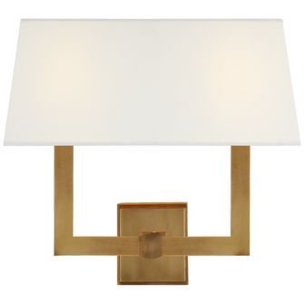 Square Tube Double Sconce (279|SL 2820HAB-L2)